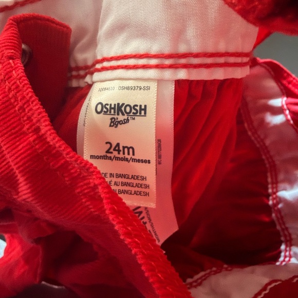 OshKosh B'gosh Red 24m Skirtall - Picture 4 of 4